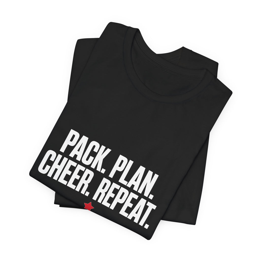 Pack Plan Cheer T-Shirt - White Print