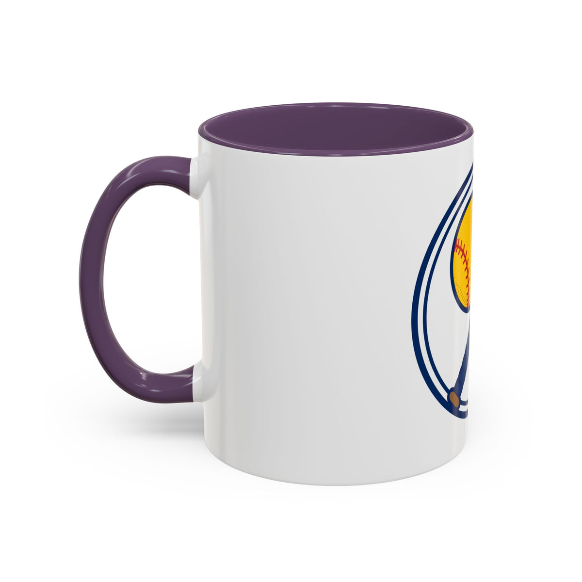 Softball Coffee Mug, 11oz