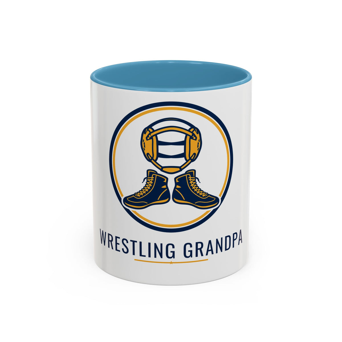 Wrestling Grandpa Coffee Mug, 11oz