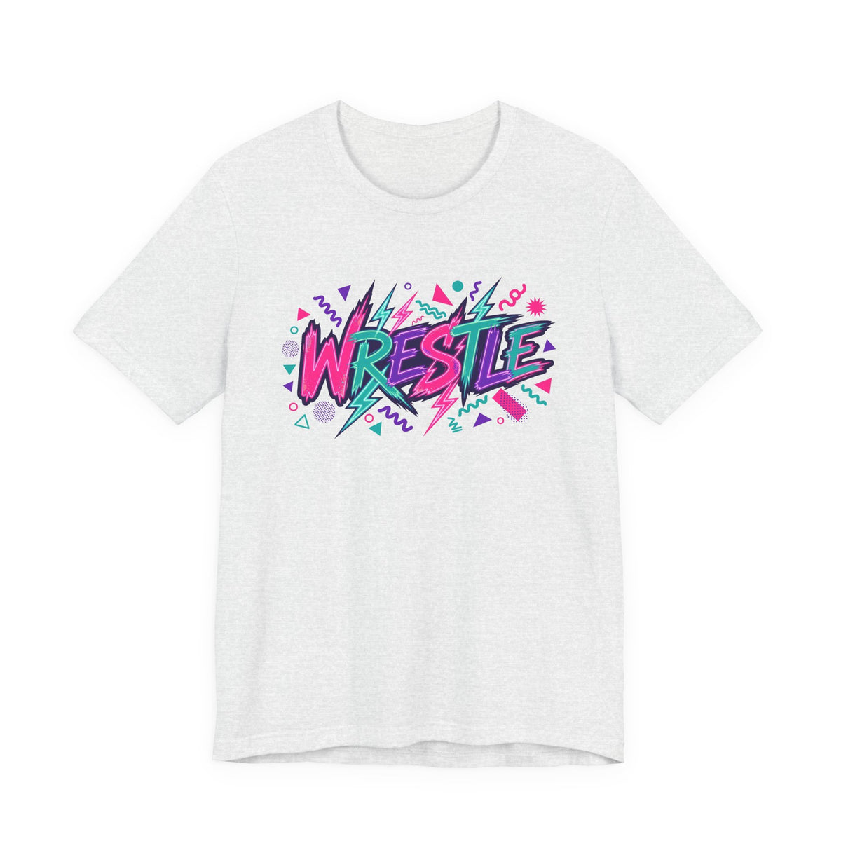 90s Neon Wrestling T-Shirt