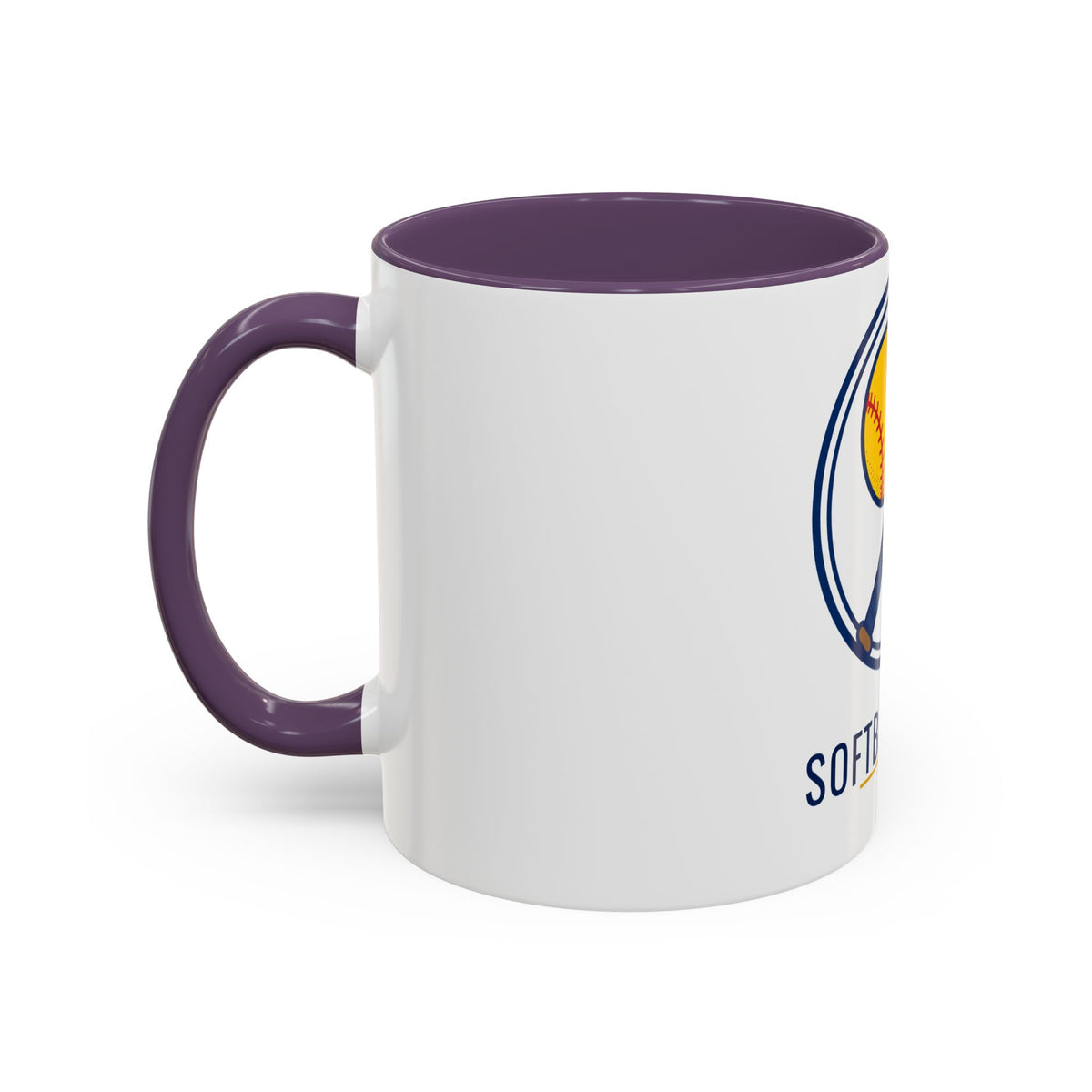 Softball Mom Coffee Mug, 11oz