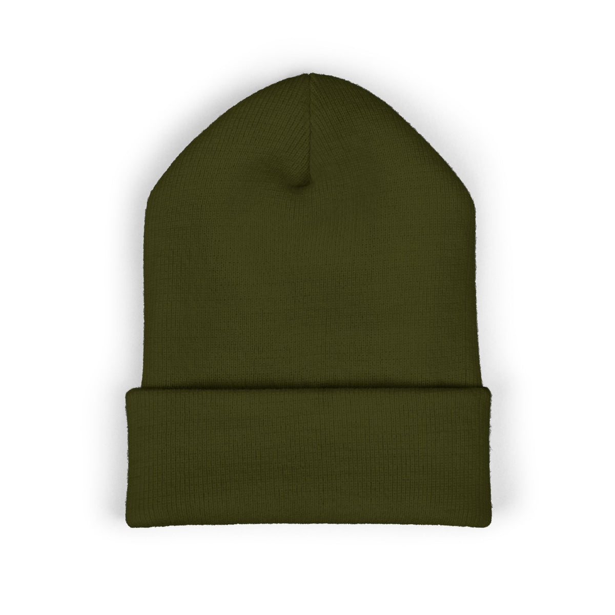 HOCKEY MOM Embroidered Cuff Beanie