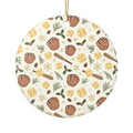 Softball Christmas Ornament