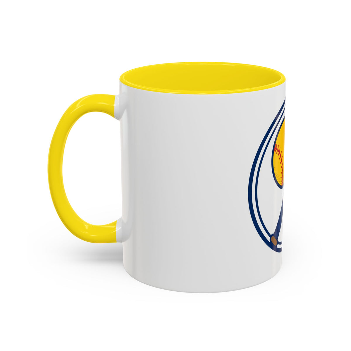 Softball Coffee Mug, 11oz