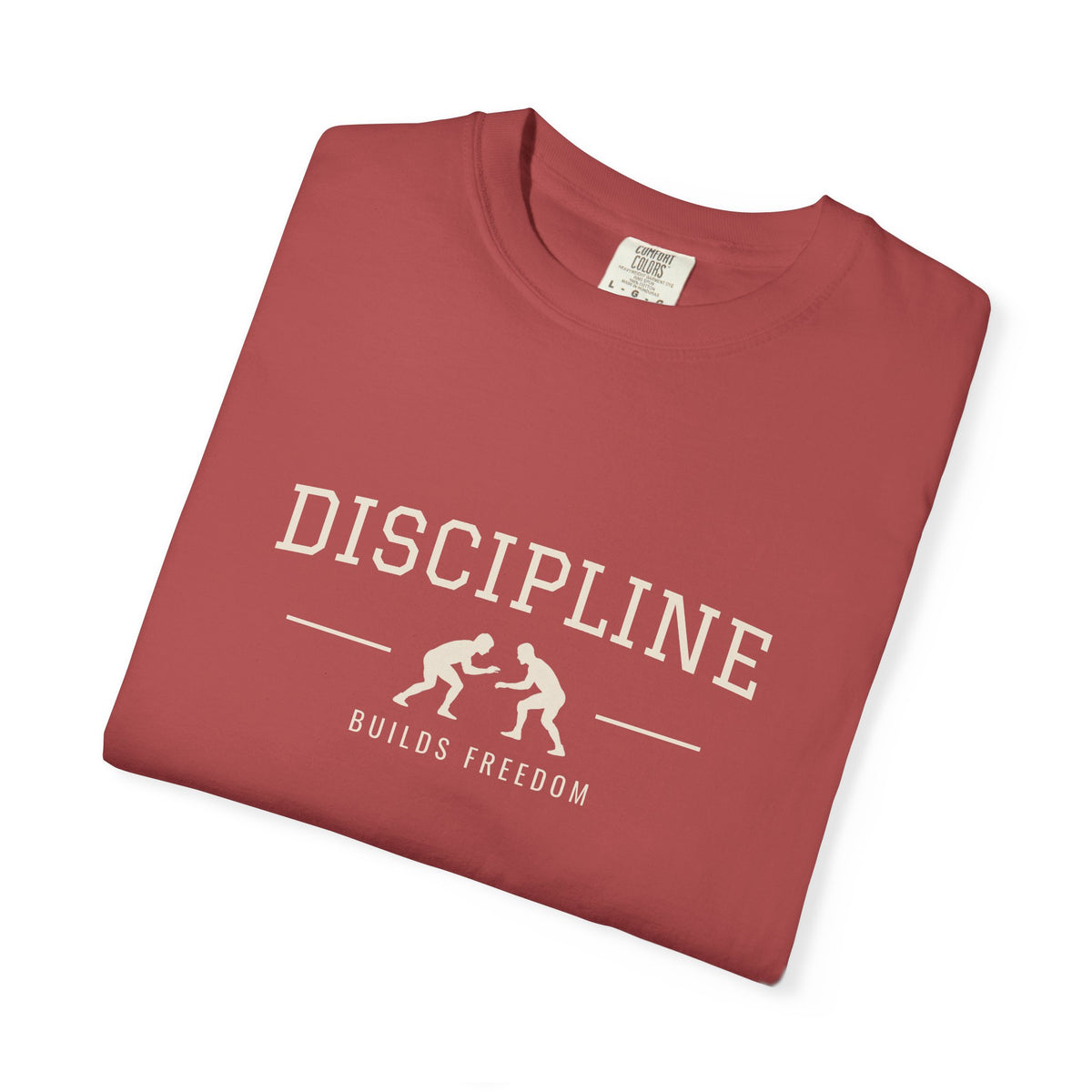 Discipline Builds Freedom Wrestling T-Shirt
