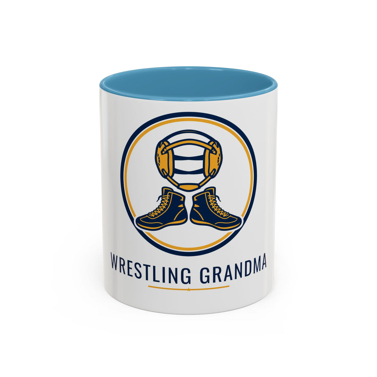 Wrestling Grandma Coffee Mug, 11oz
