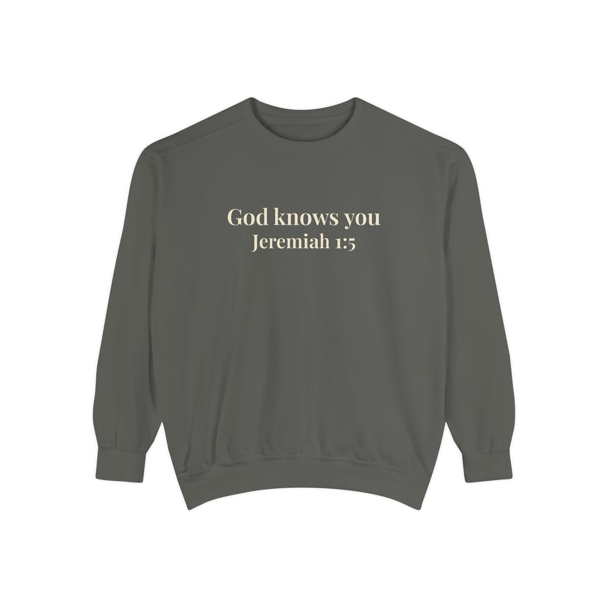 God Knows You Crewneck Sweatshirt