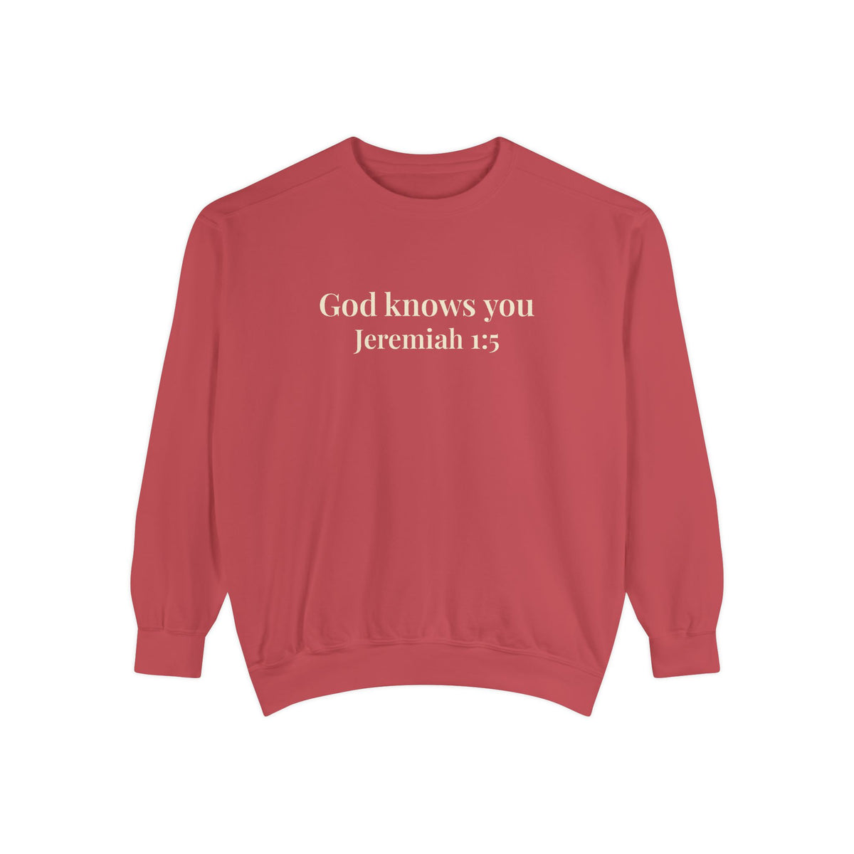 God Knows You Crewneck Sweatshirt