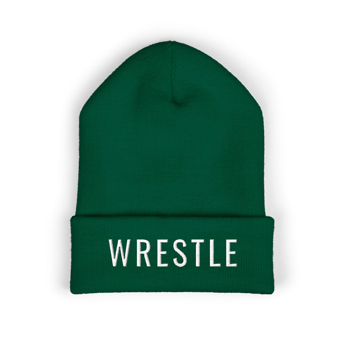 WRESTLE Embroidered Cuff Beanie