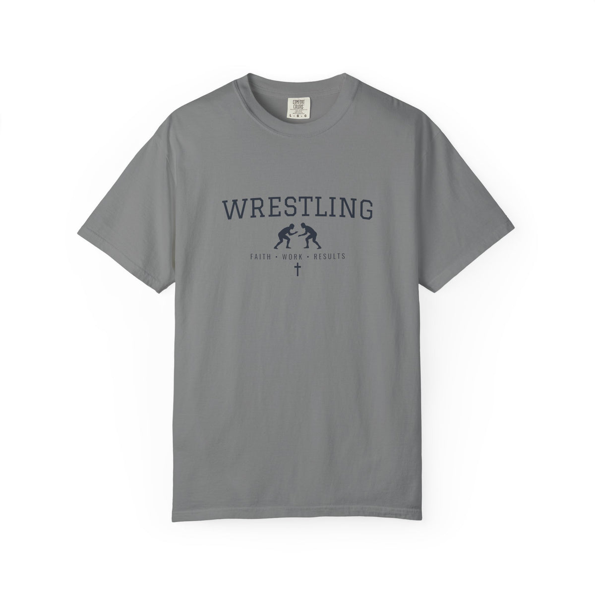 Wrestling Faith Work Results T-Shirt
