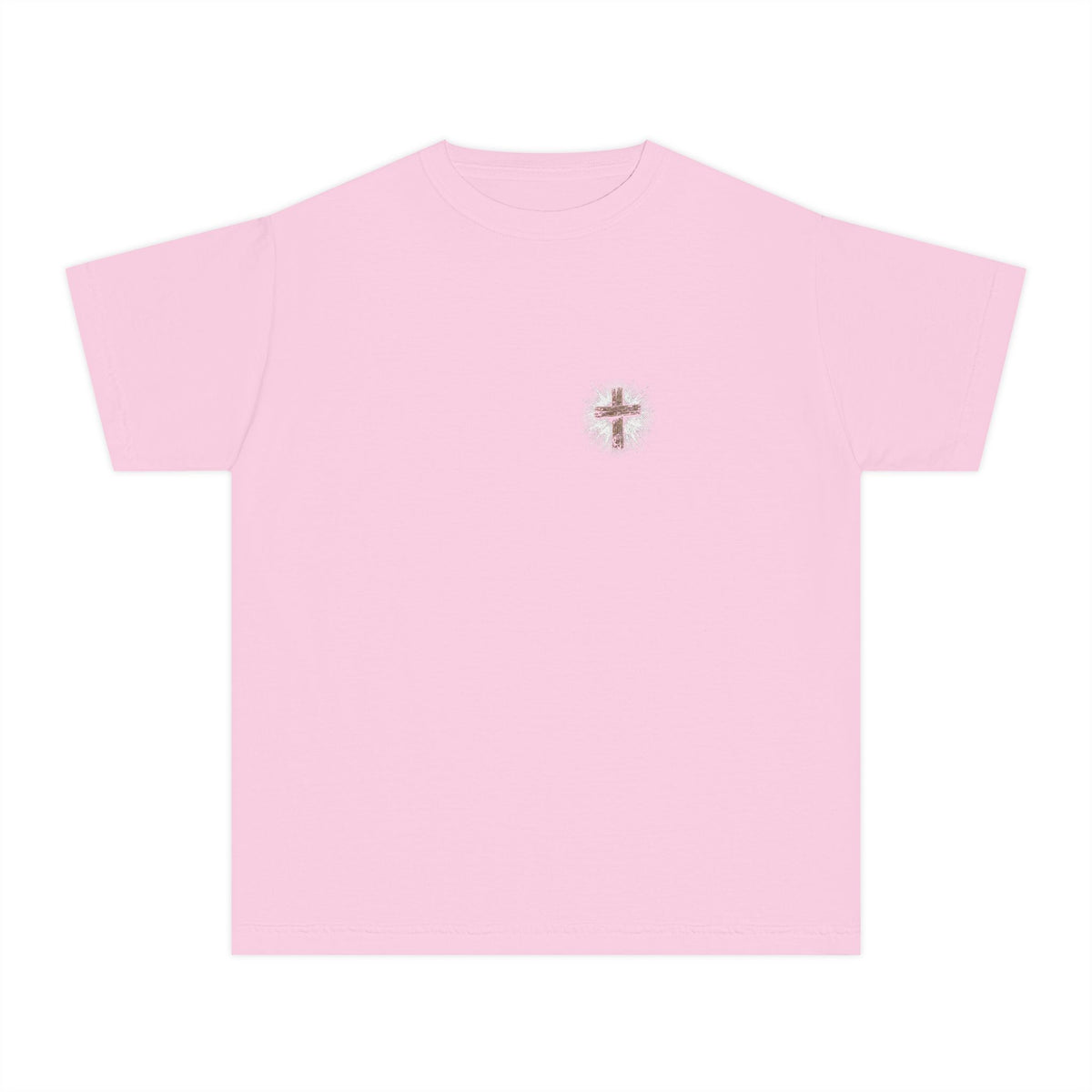 I Can Do All Things Baseball Splatter Youth T-Shirt