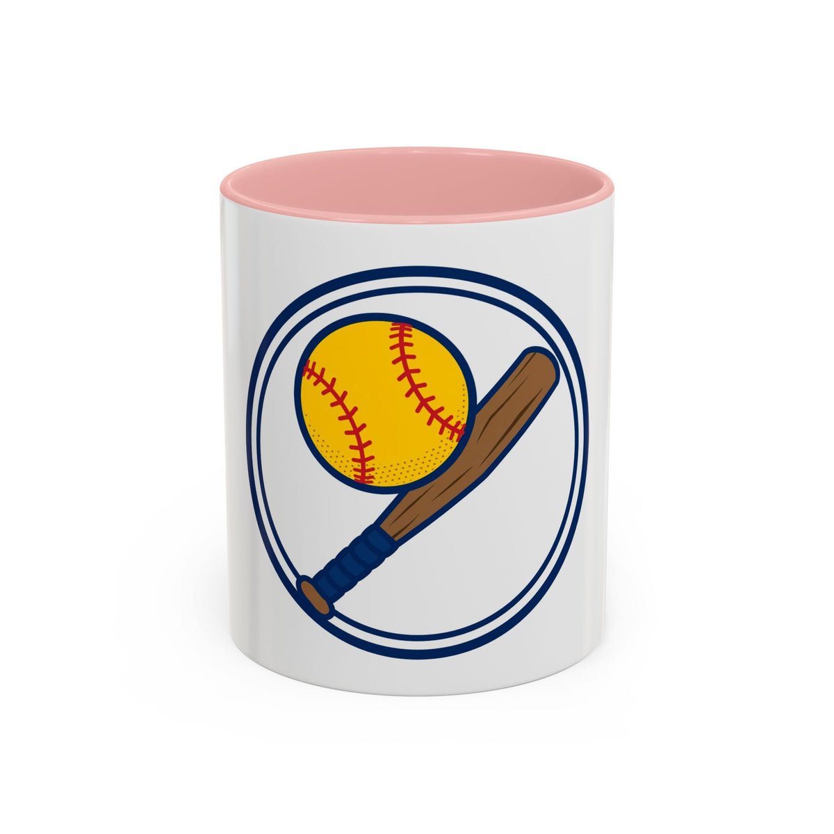 Softball Coffee Mug, 11oz