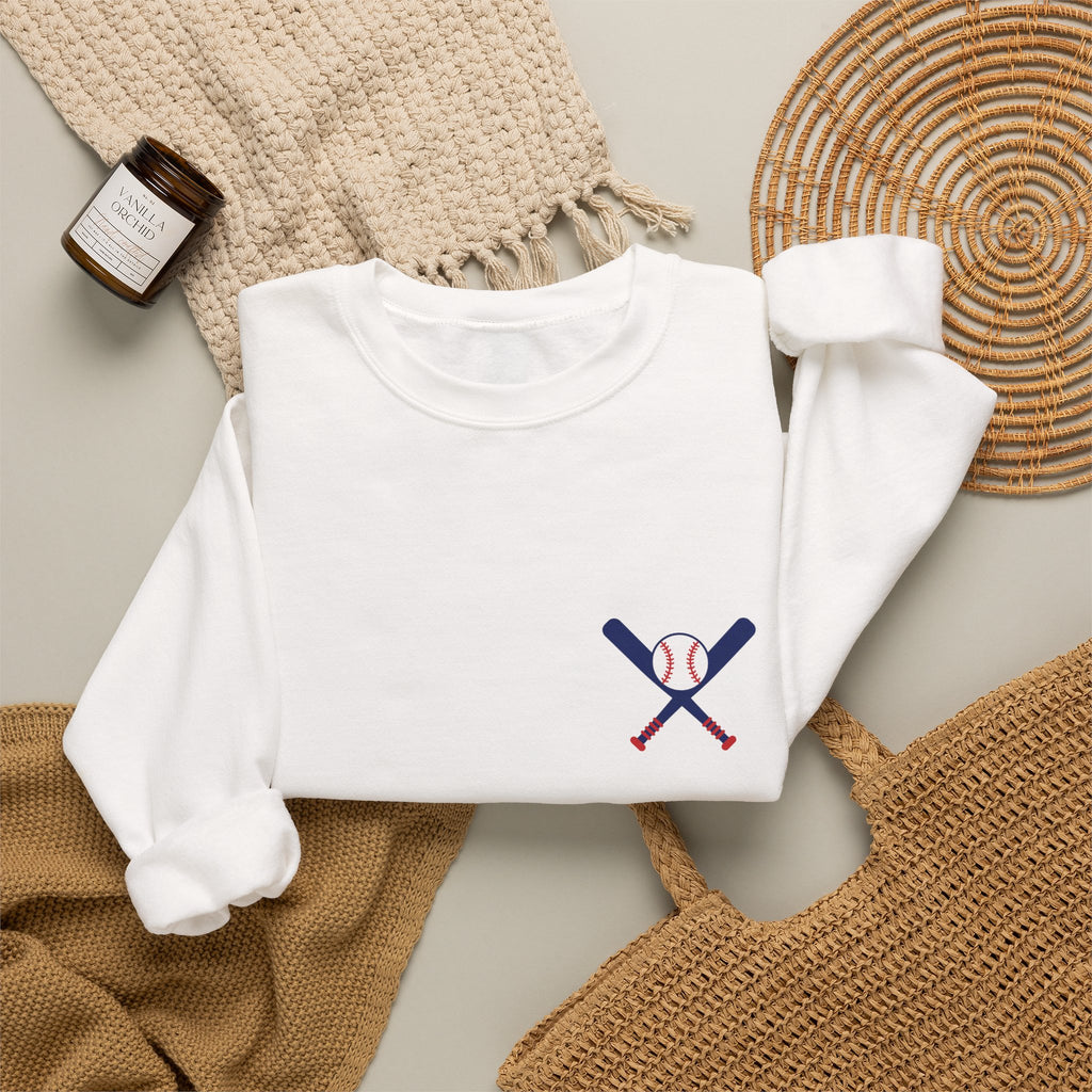 Crossed Bats Crewneck