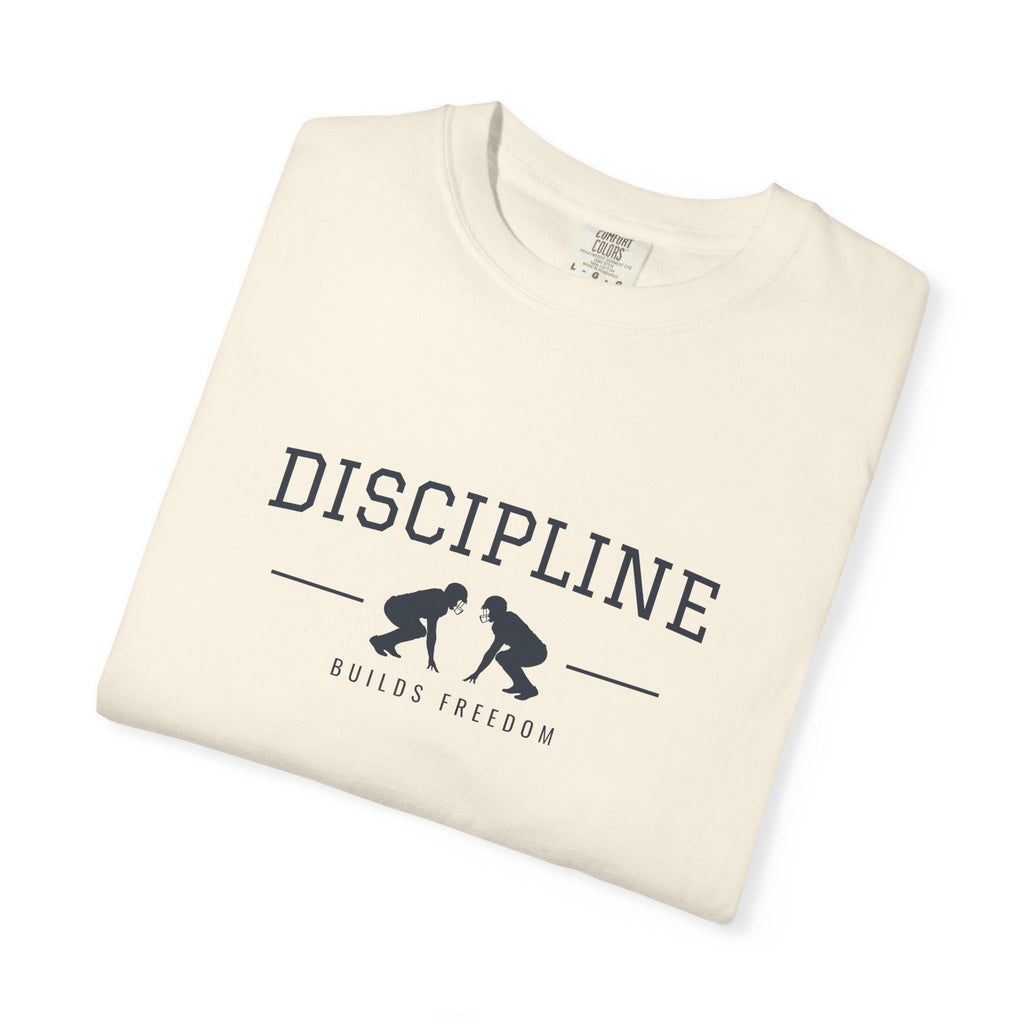 Discipline Builds Freedom Football T-Shirt