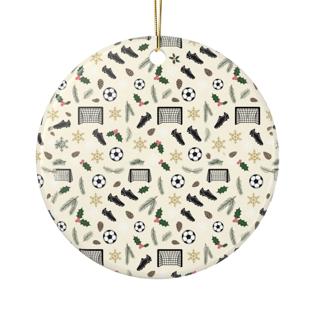 Soccer Christmas Ornament