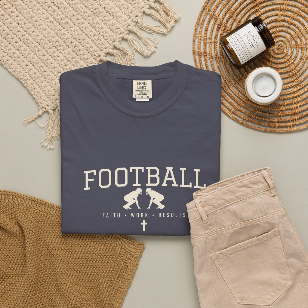 Football Faith Work Results T-Shirt