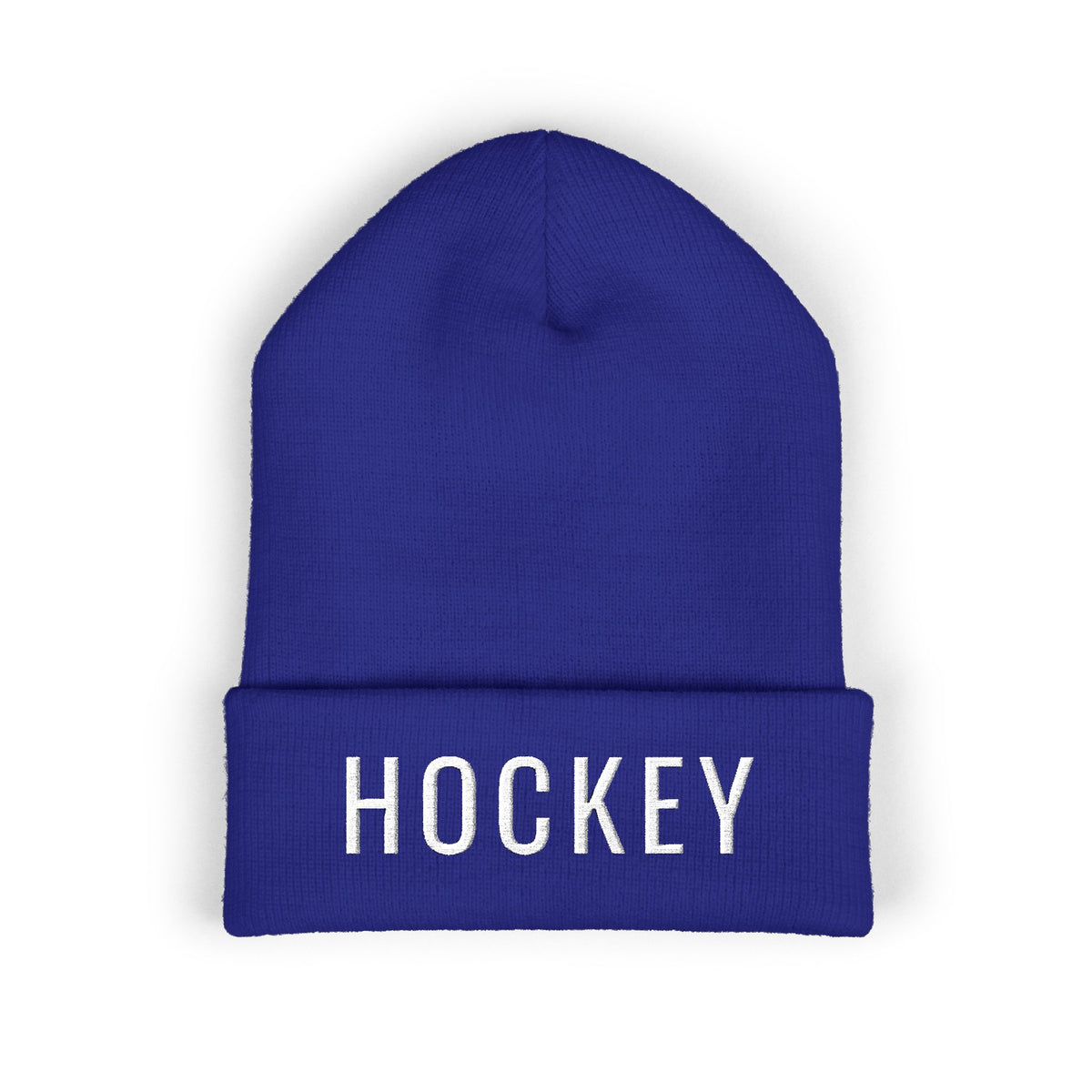HOCKEY Embroidered Cuff Beanie
