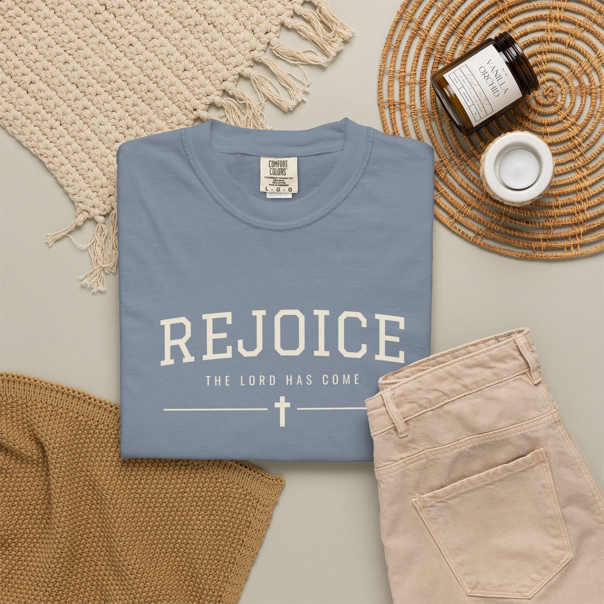 Rejoice The Lord Has Come Christmas T-Shirt