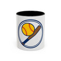 Softball Coffee Mug, 11oz