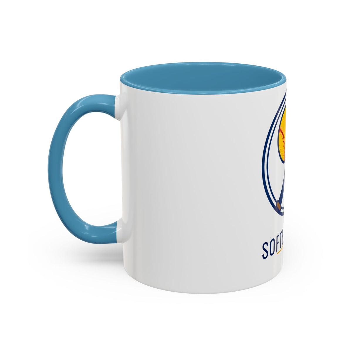Softball Dad Coffee Mug, 11oz