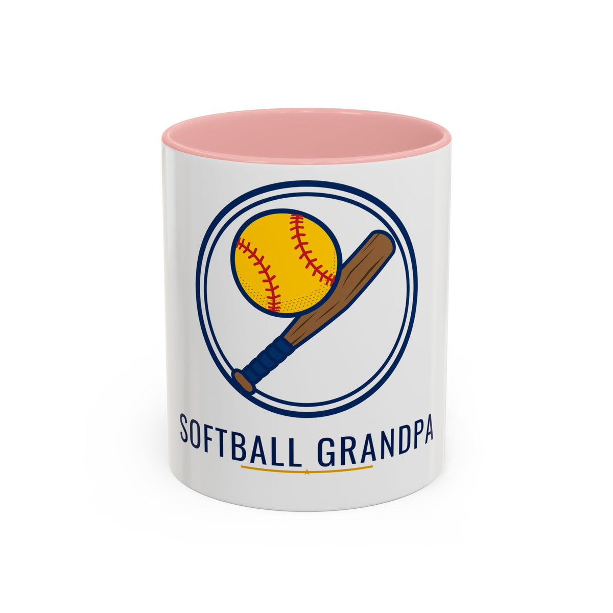 Softball Grandpa Coffee Mug, 11oz