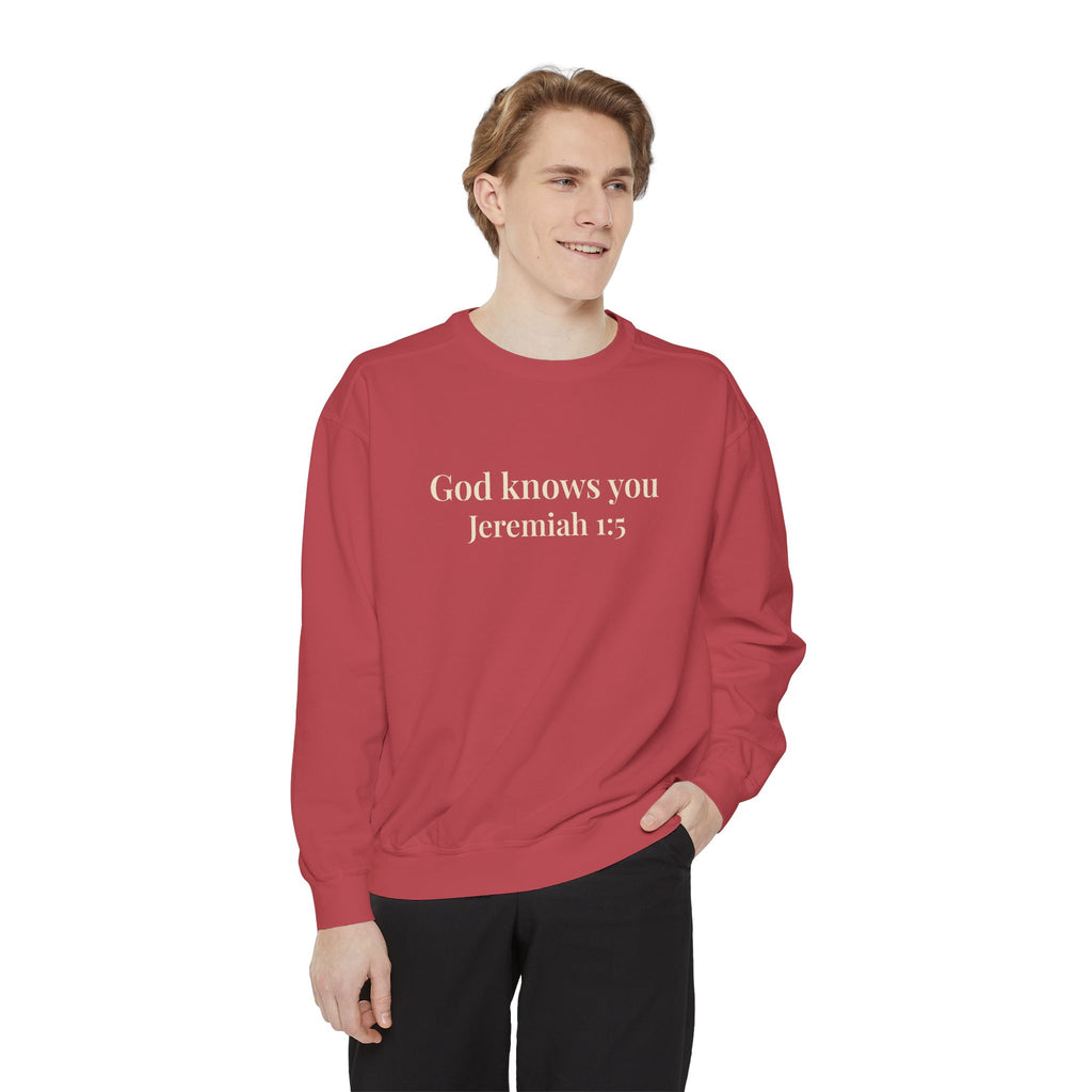 God Knows You Crewneck Sweatshirt