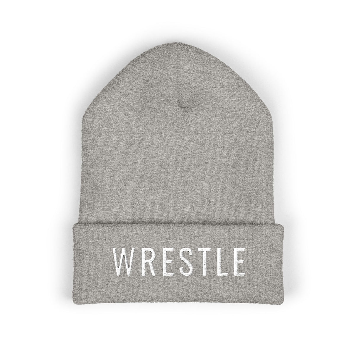 WRESTLE Embroidered Cuff Beanie