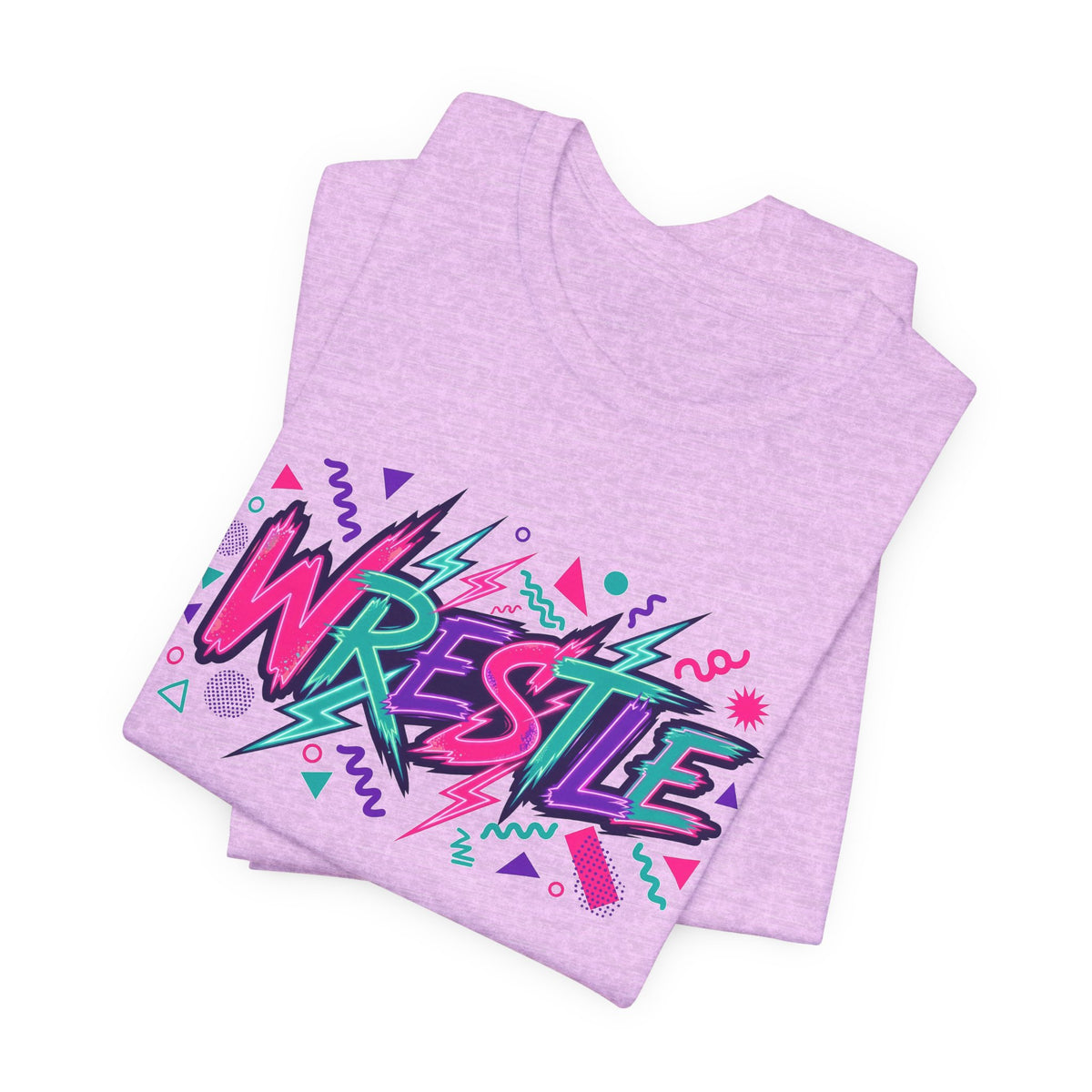 90s Neon Wrestling T-Shirt
