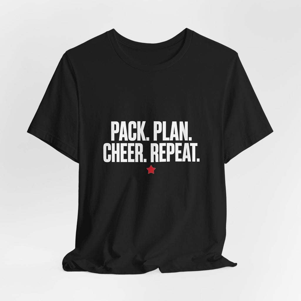 Pack Plan Cheer T-Shirt - White Print