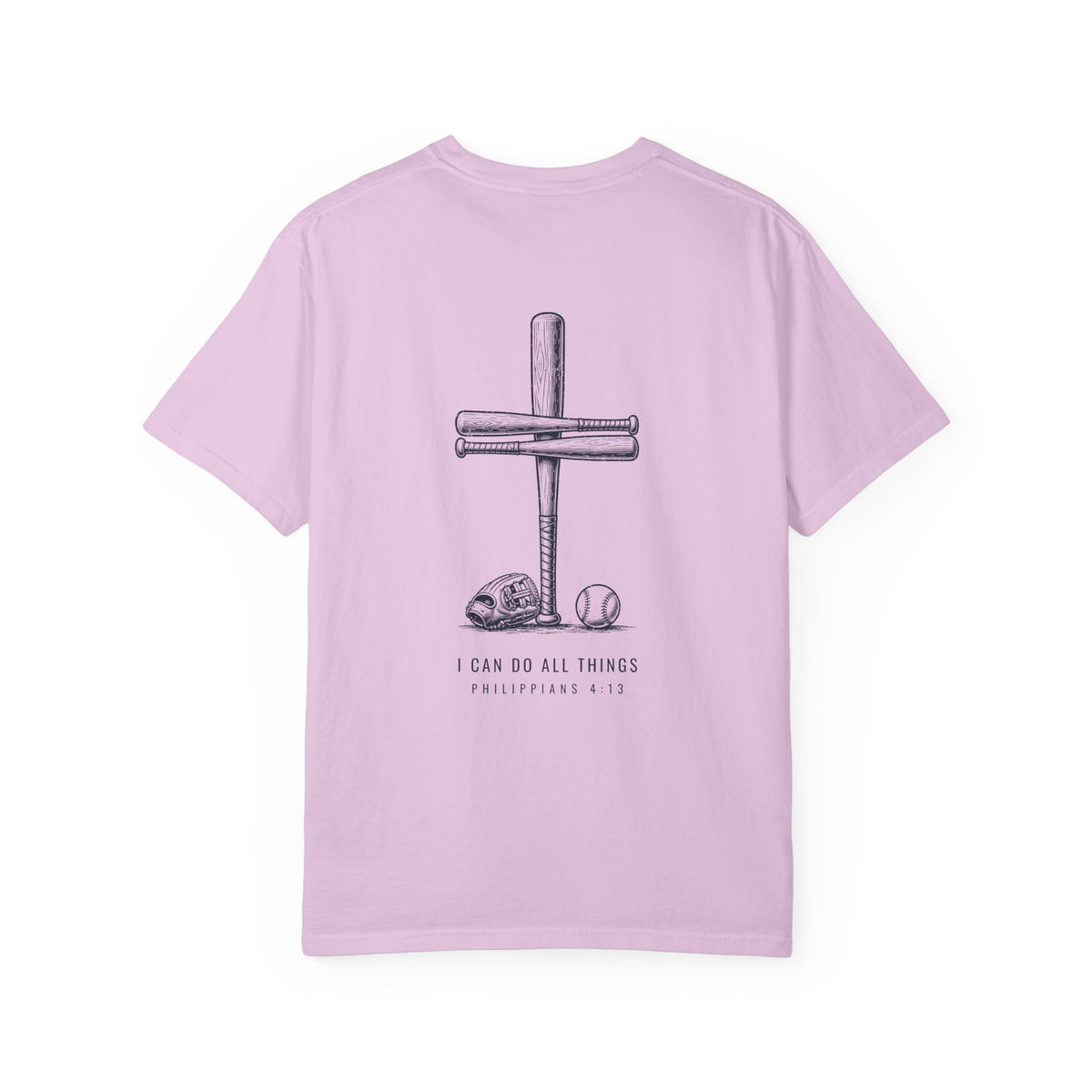 I Can Do All Things Baseball Cross T-Shirt