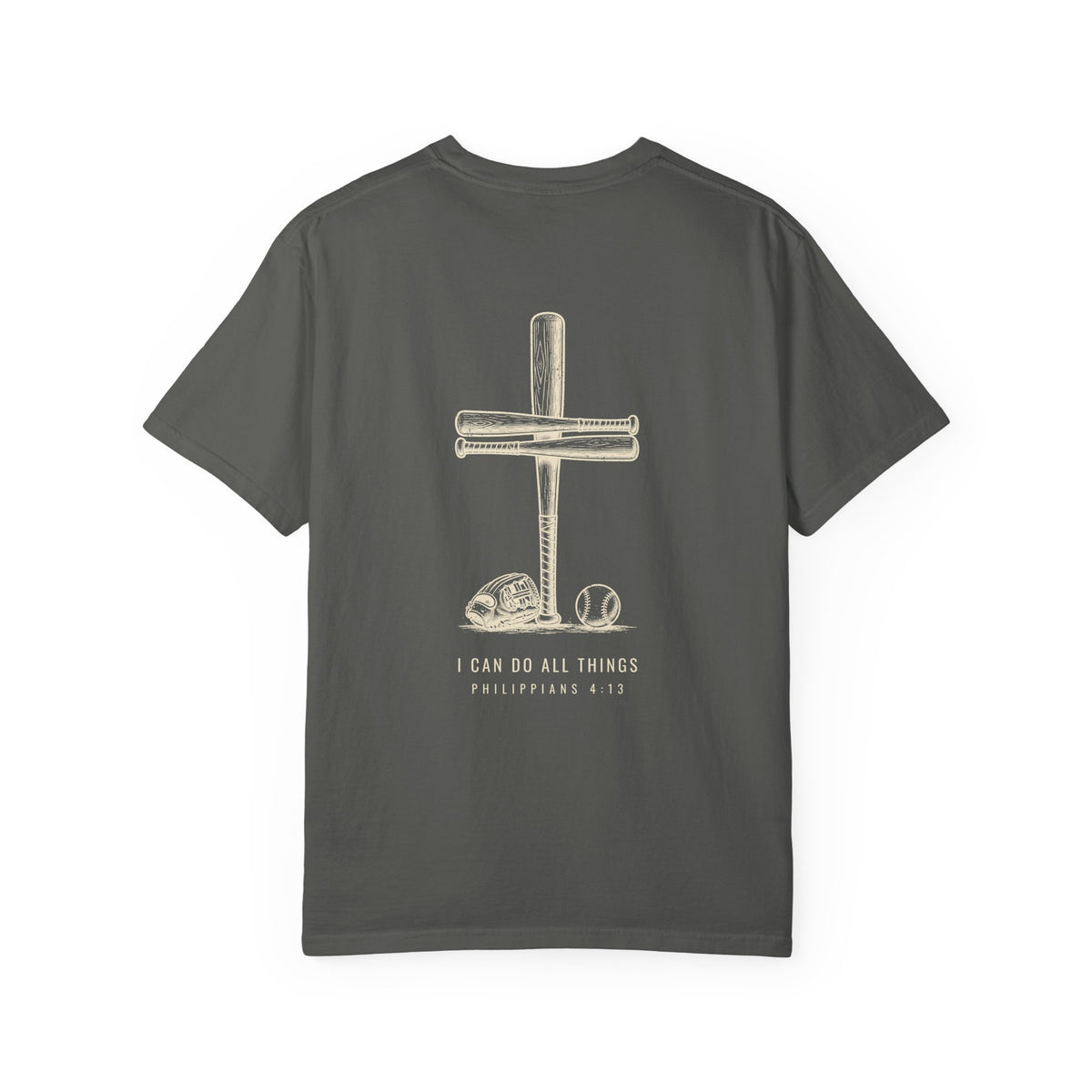 I Can Do All Things Baseball Cross T-Shirt