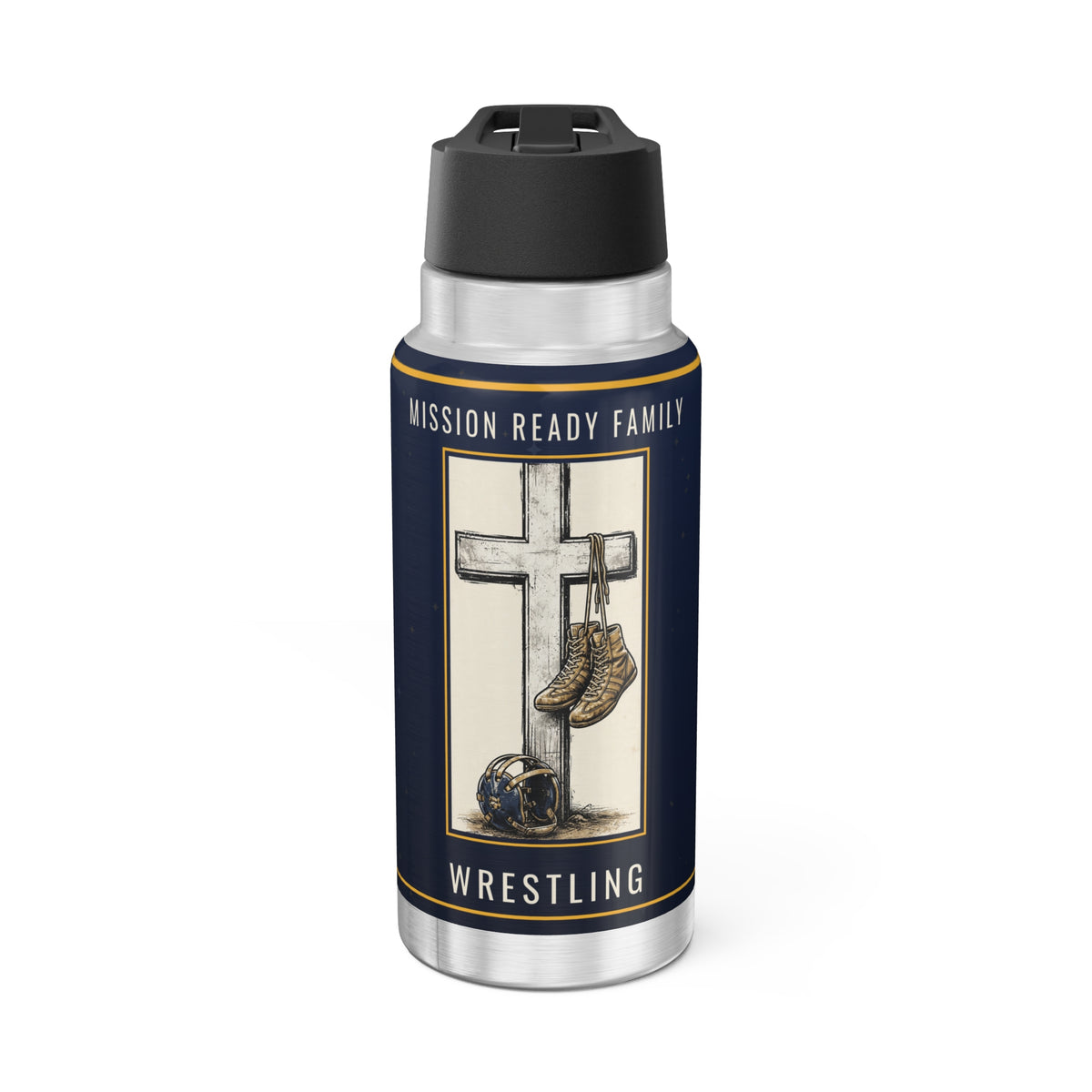 Wrestling Faith Tumbler, 32oz