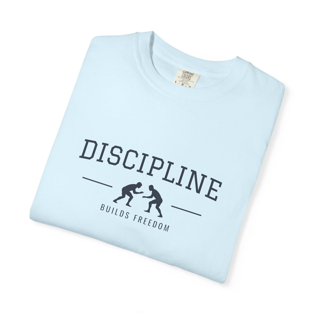 Discipline Builds Freedom Wrestling T-Shirt