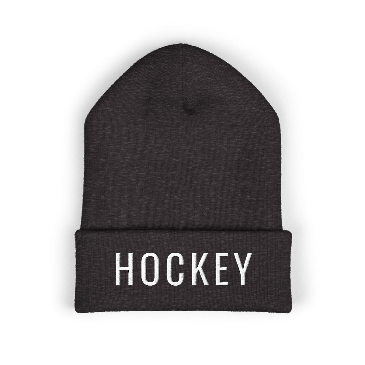 HOCKEY Embroidered Cuff Beanie