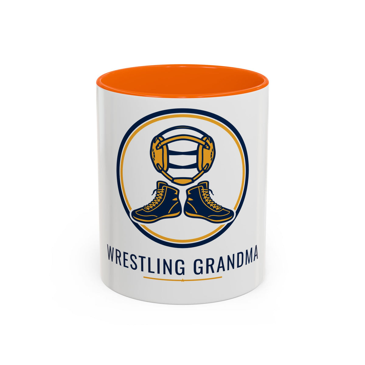 Wrestling Grandma Coffee Mug, 11oz