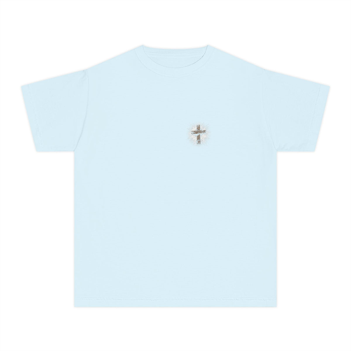 I Can Do All Things Baseball Splatter Youth T-Shirt
