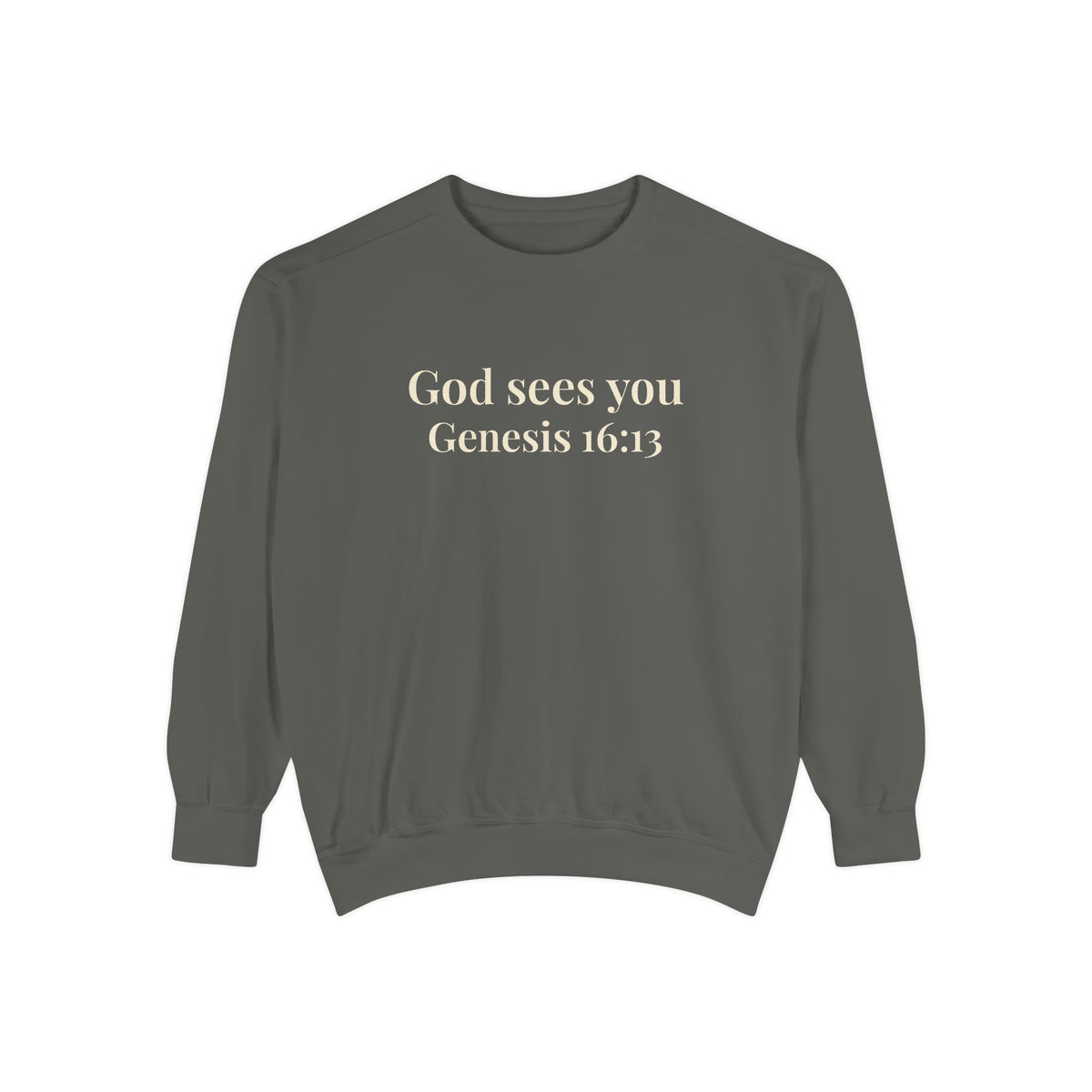 God Sees You Crewneck Sweatshirt