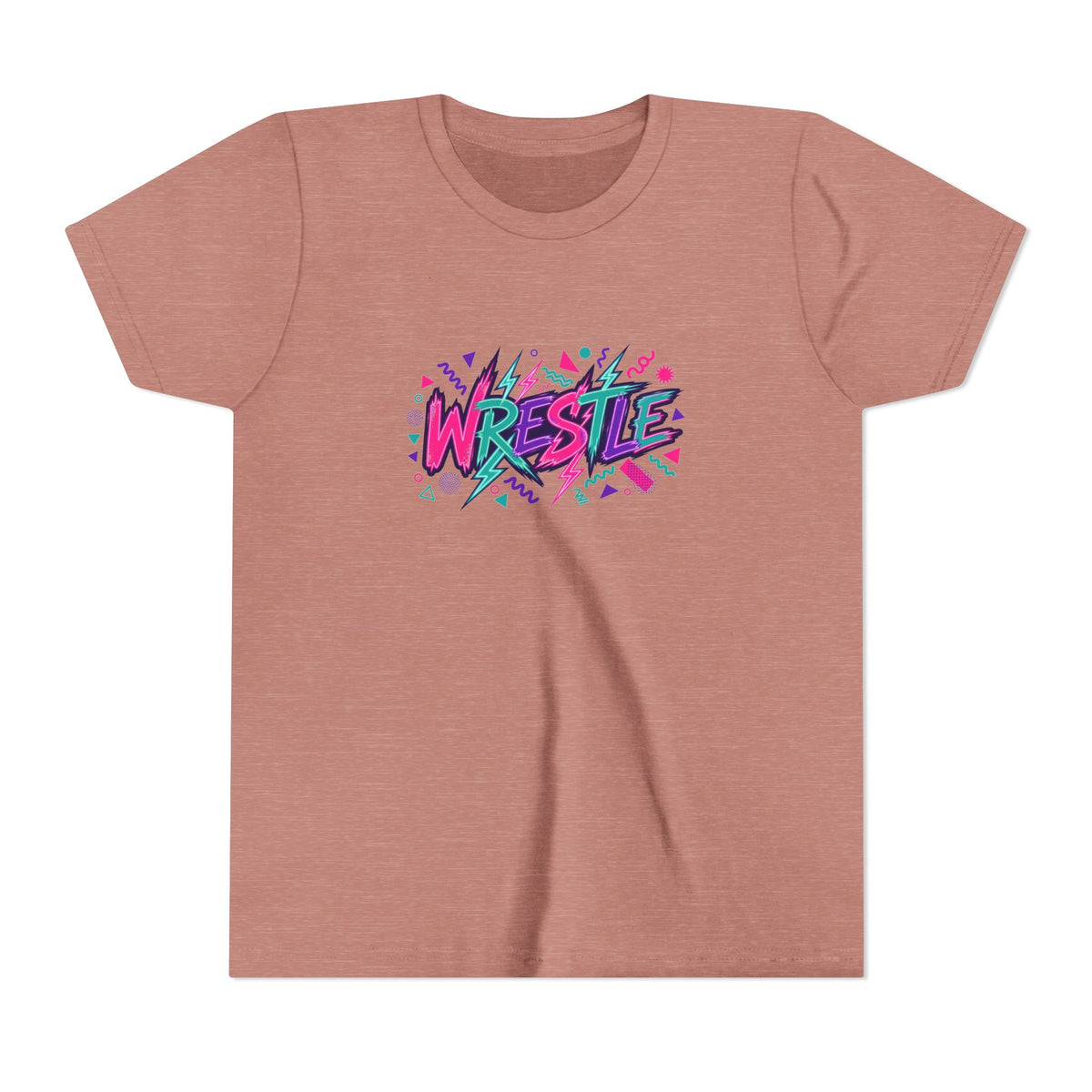 90s Neon Wrestling Youth T-Shirt