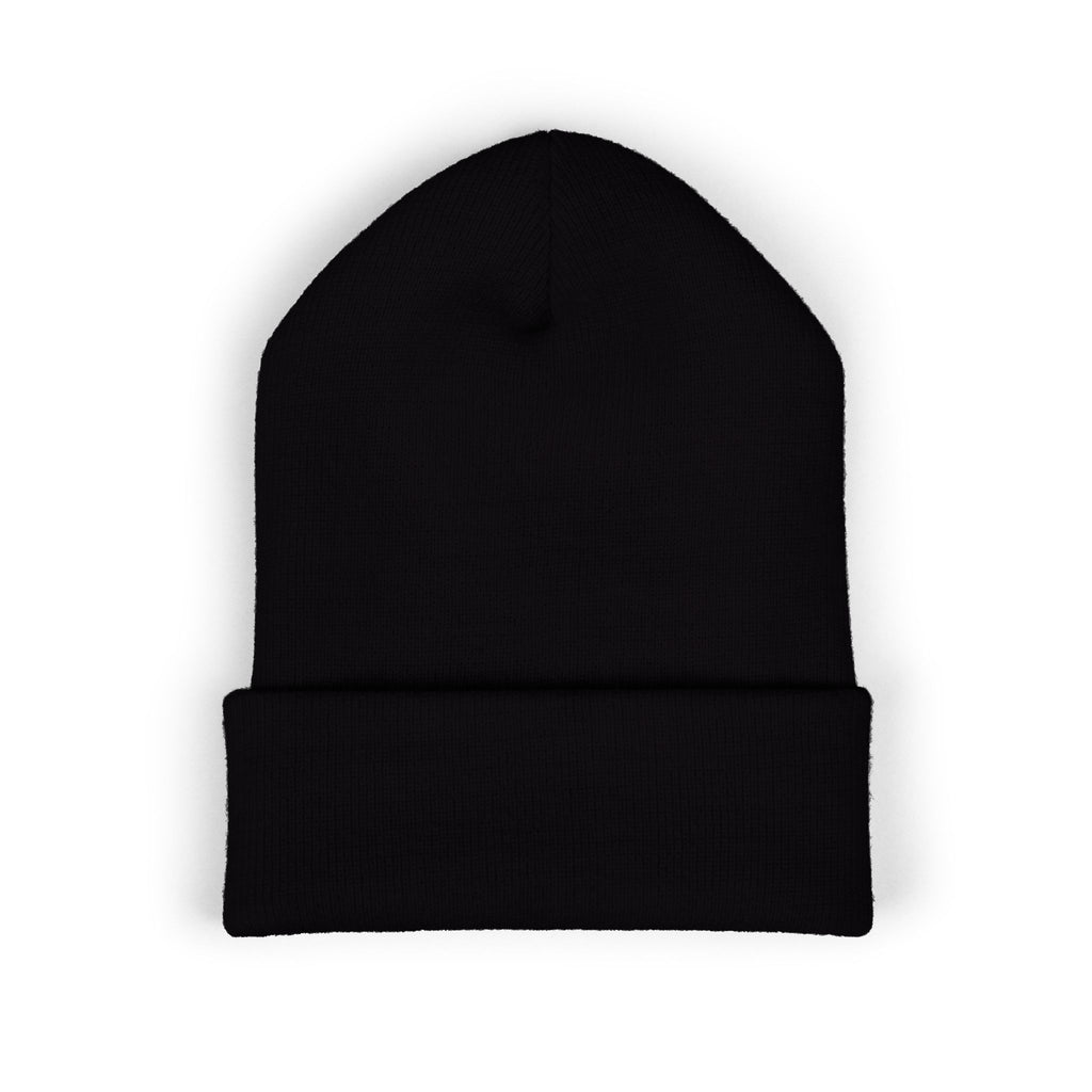 FOOTBALL MOM Embroidered Cuff Beanie
