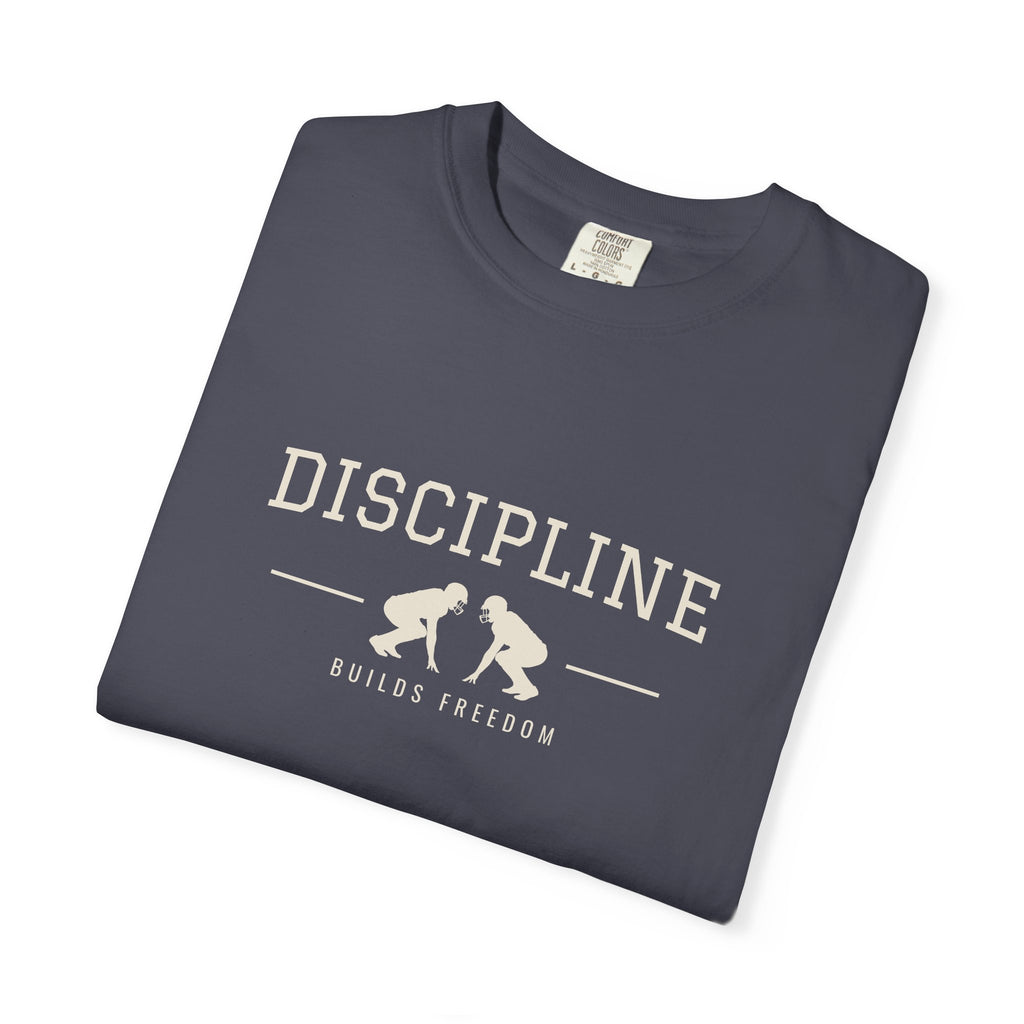 Discipline Builds Freedom Football T-Shirt