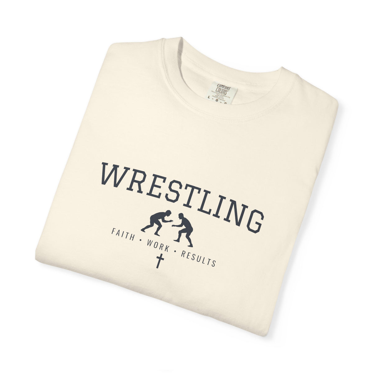 Wrestling Faith Work Results T-Shirt