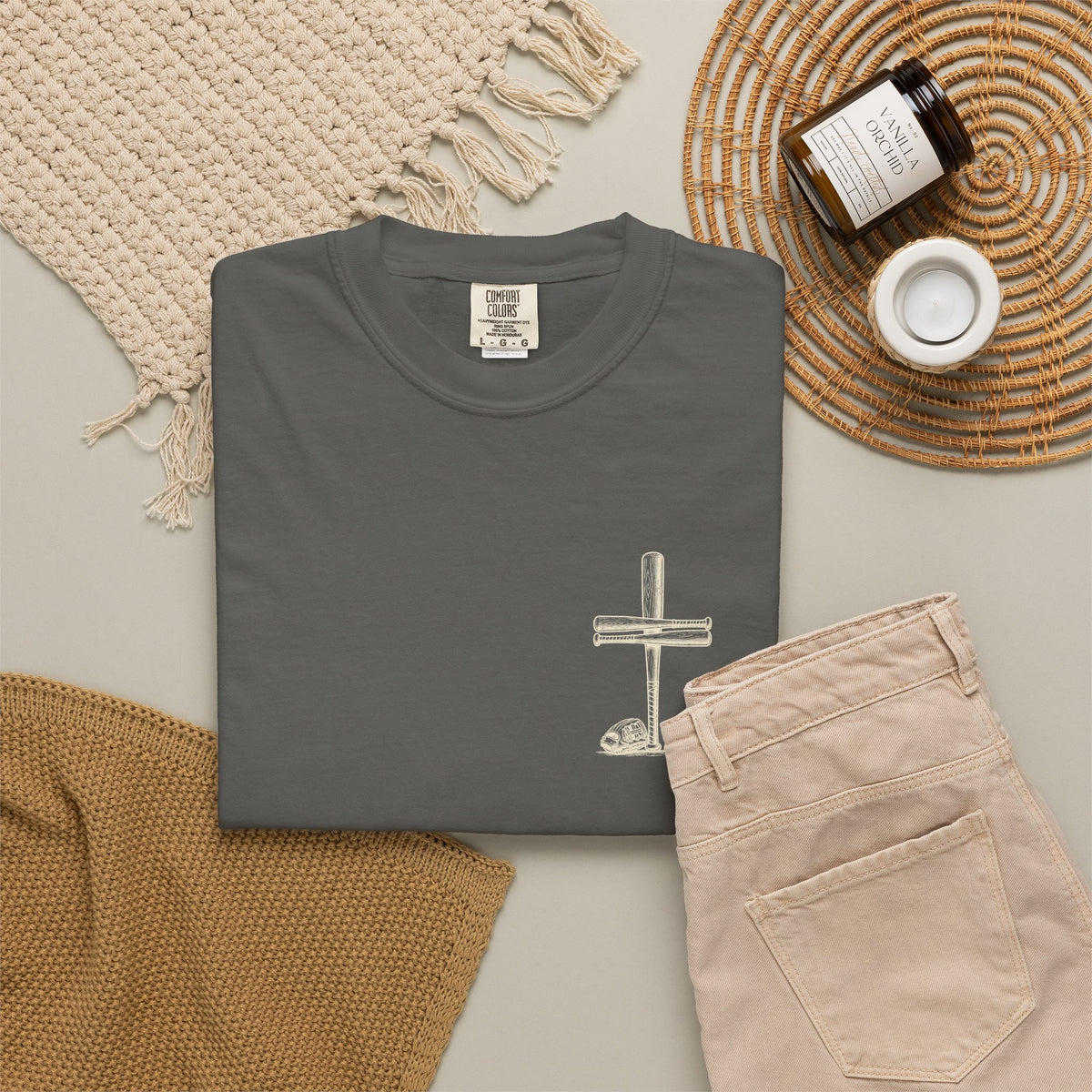 I Can Do All Things Baseball Cross T-Shirt