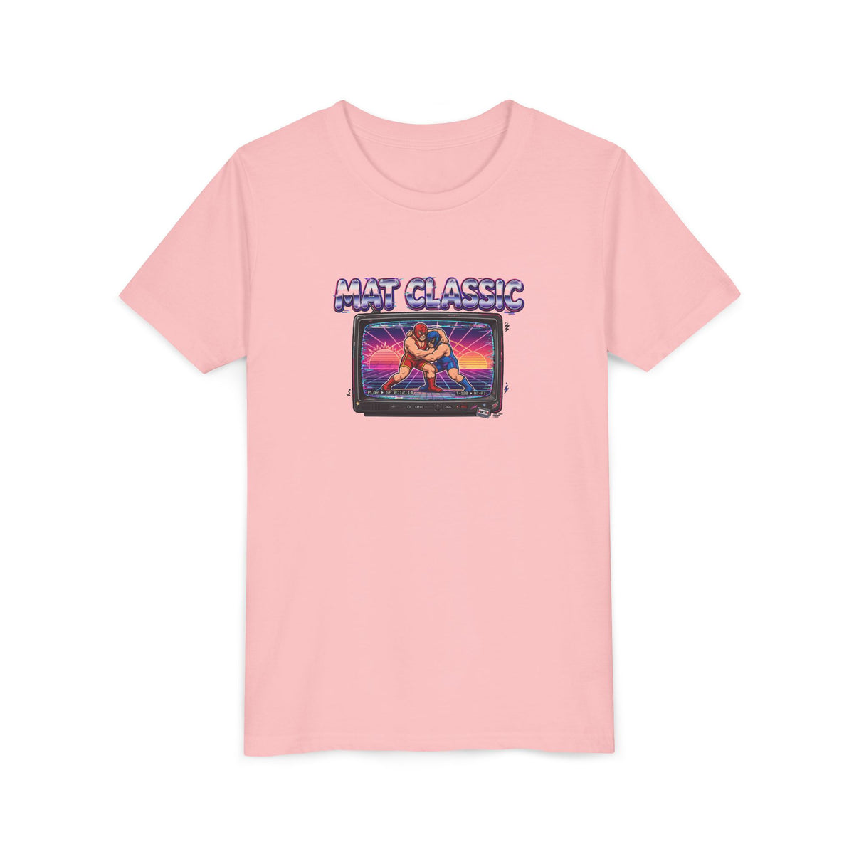 90s VHS Wrestling Youth T-Shirt