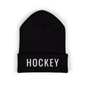 HOCKEY Embroidered Cuff Beanie