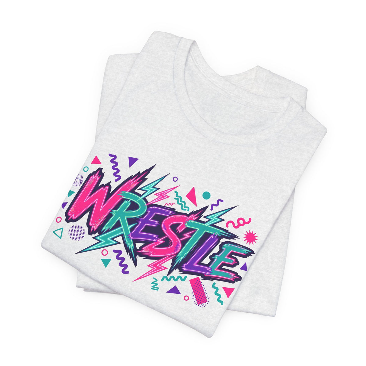 90s Neon Wrestling T-Shirt