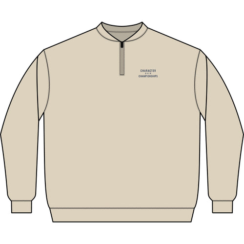 Character Over Championships Quarter-Zip Sweatshirt