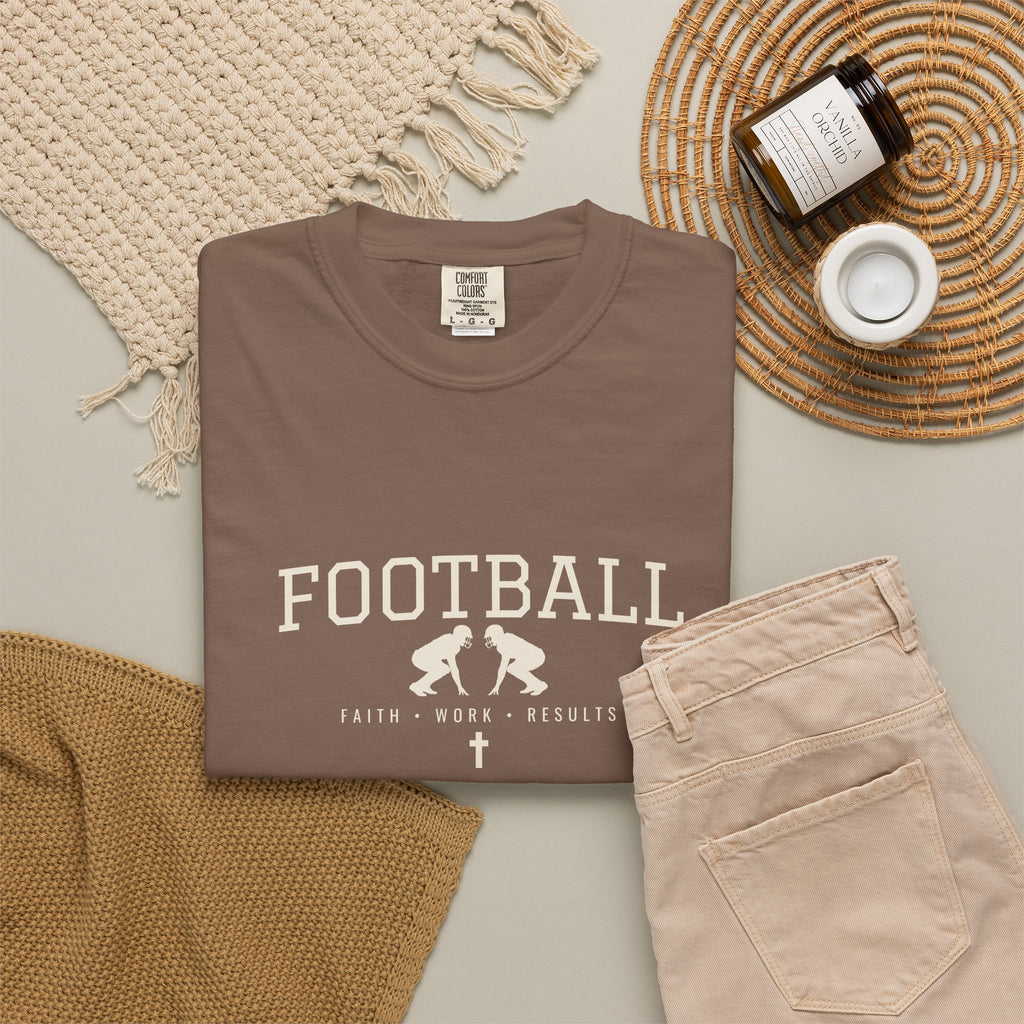 Football Faith Work Results T-Shirt