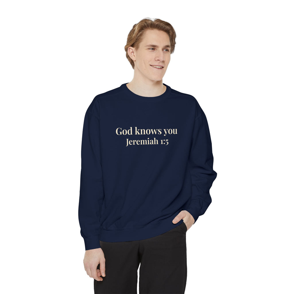 God Knows You Crewneck Sweatshirt