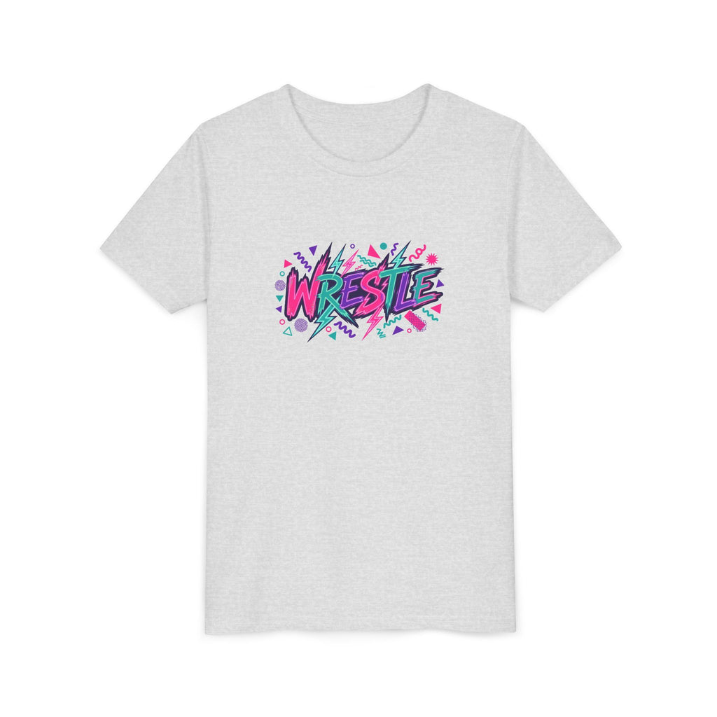 90s Neon Wrestling Youth T-Shirt