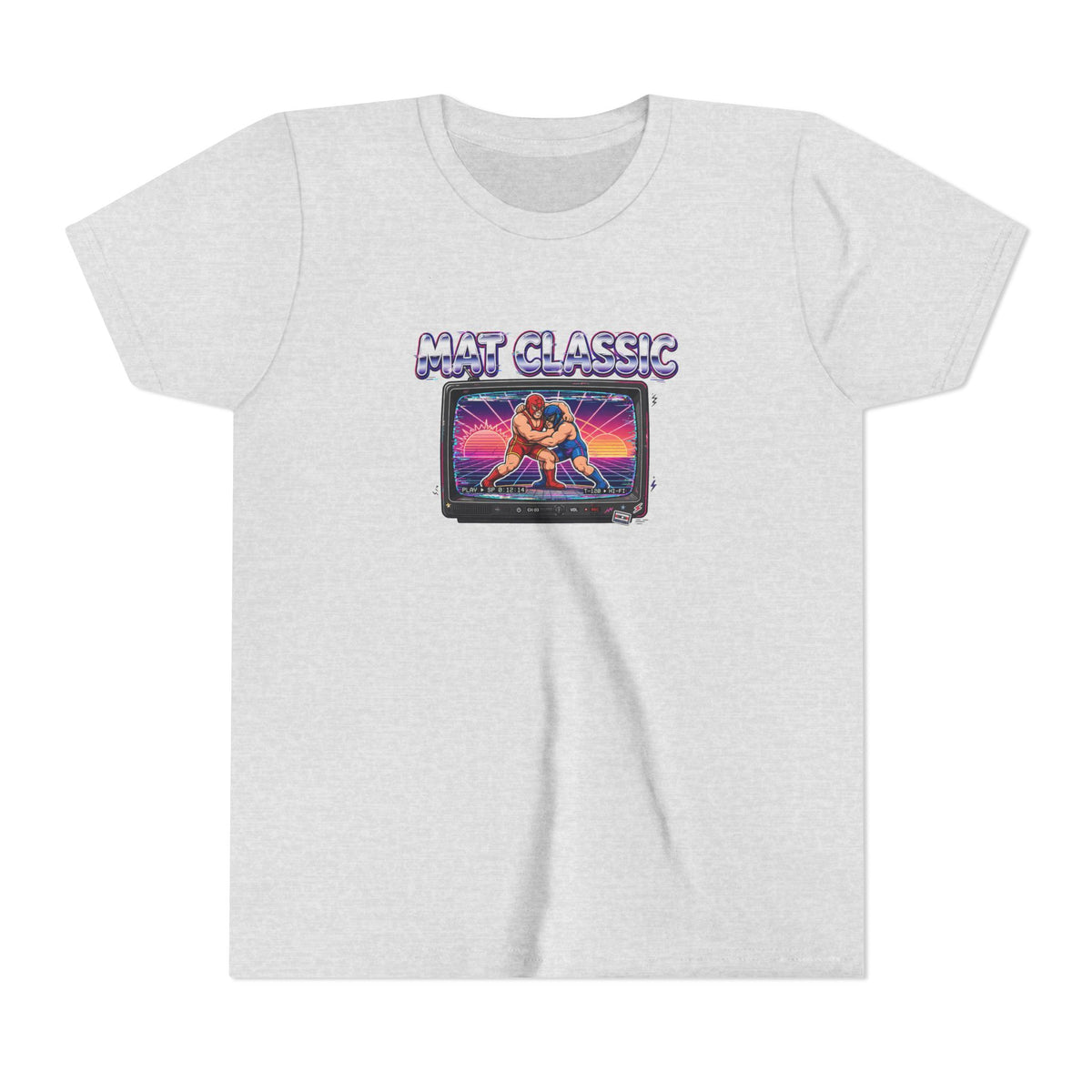 90s VHS Wrestling Youth T-Shirt
